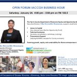 Open Forum IACCGH Business Hour Featuring Tiko Reynolds-Hausman